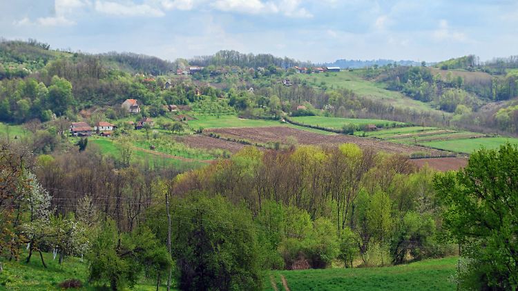 Im serbischen Jadar-Tal soll eine Lithiumerzmine entstehen.