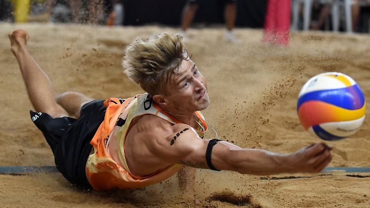 Steve van de Velde geht in Paris im Beachvolleyball an den Start.