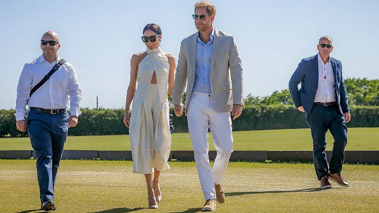 Fühlen sich in den USA sicherer: Herzogin Meghan und Prinz Harry.