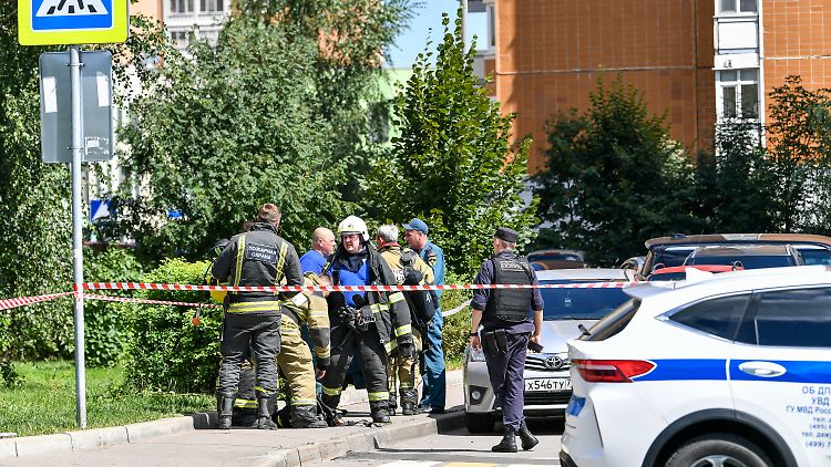 Bei dem Bombenanschlag im Norden Moskaus ist vergangene Woche ein russischer Offizier schwer verletzt worden. 