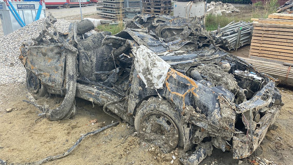 Der Fahrzeugschein war noch gut erhalten.