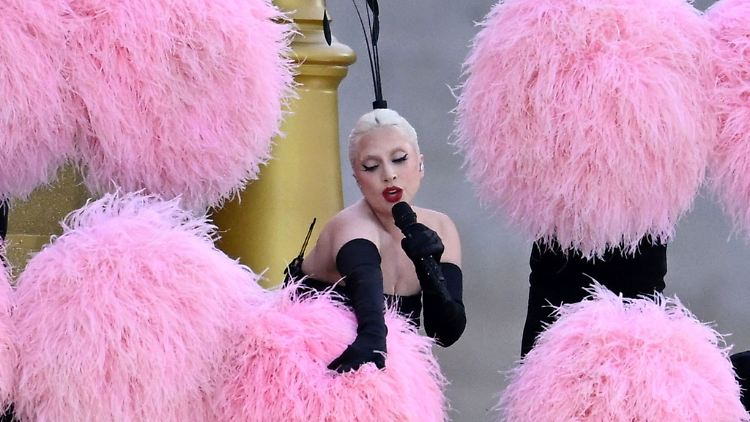 Lady Gaga sang bei der Olympia-Eröffnung einen französischen Klassiker.