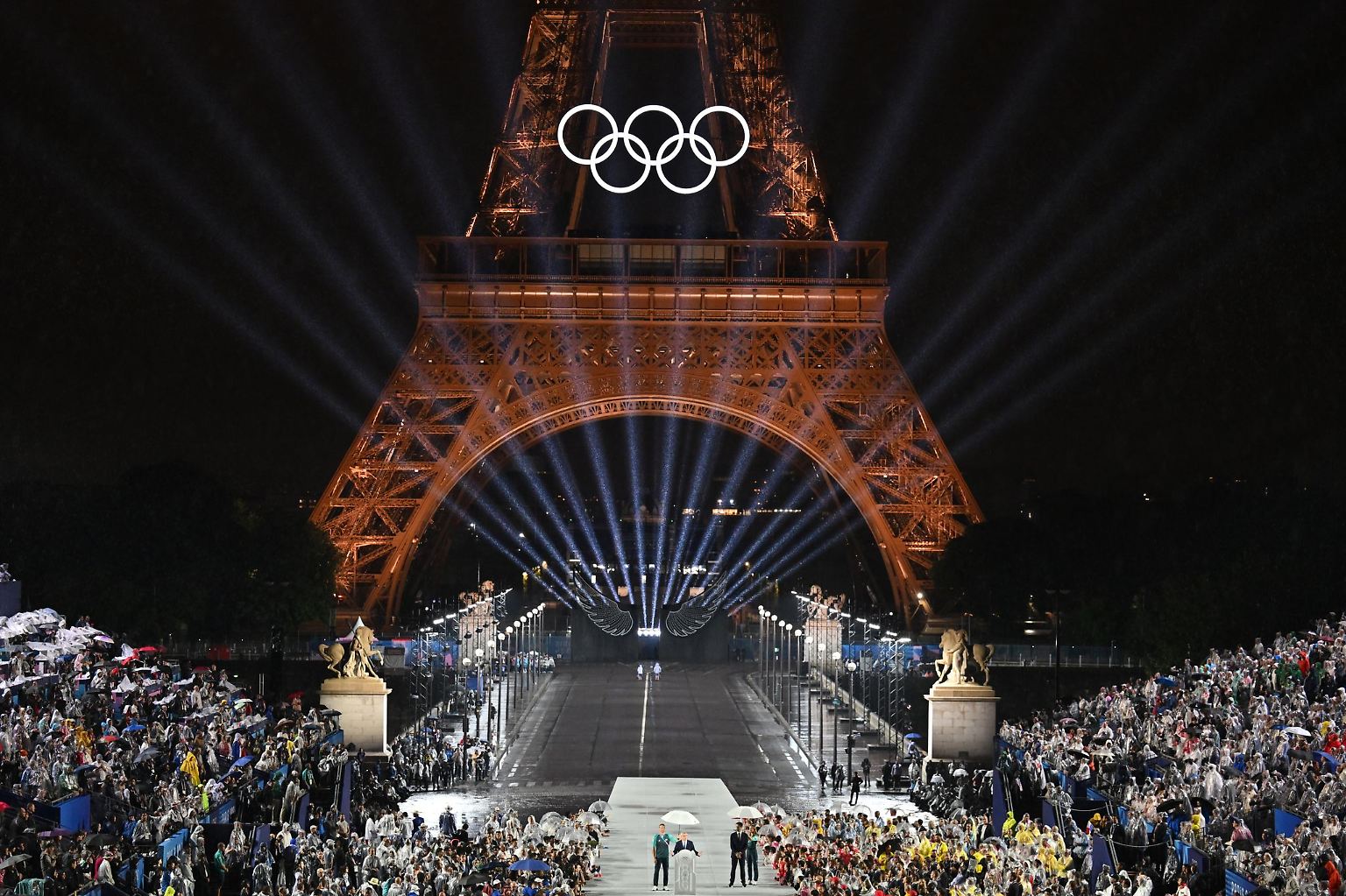 Die Olympischen Spiele von Paris beginnen ...