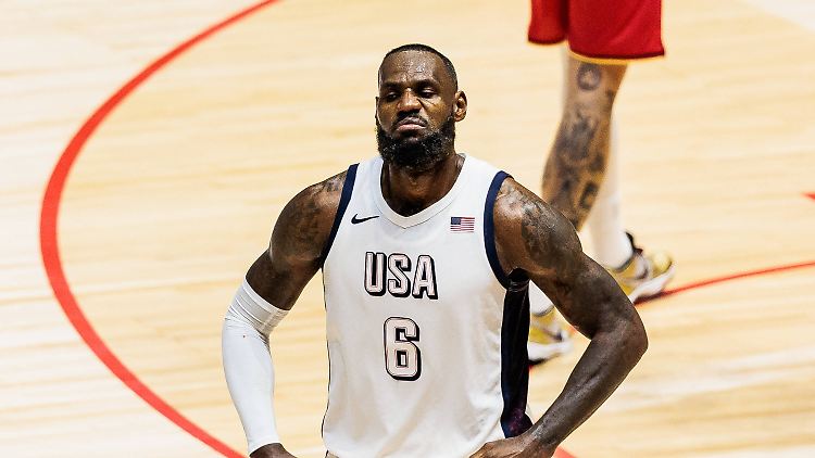 LeBron James führt die Riege der US-Superstars an.