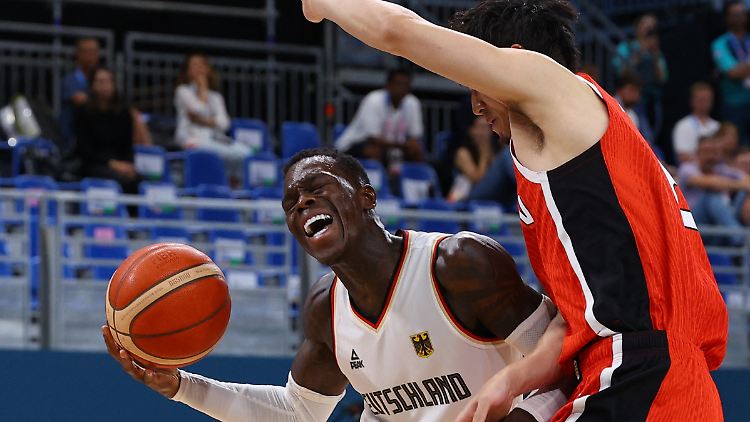 Dennis Schröder steuerte ein Double-Double mit 13 Punkten und 12 Assists zum deutschen Sieg bei.