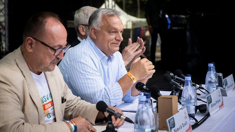 Glaubt eher an Donald Trump als an die EU: Ungarns Ministerpräsident Orban. 