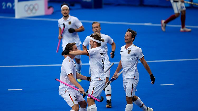 Läuft bei den deutschen Hockey-Herren.