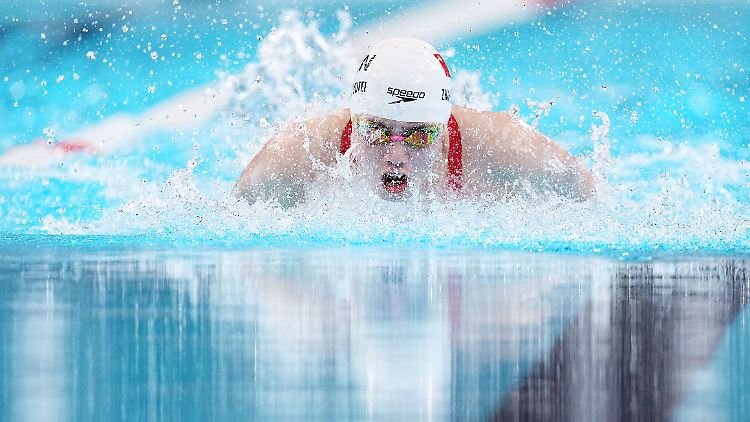 Die Chinesin Zhang Yufei gewann Bronze über 100 Meter Schmetterling.