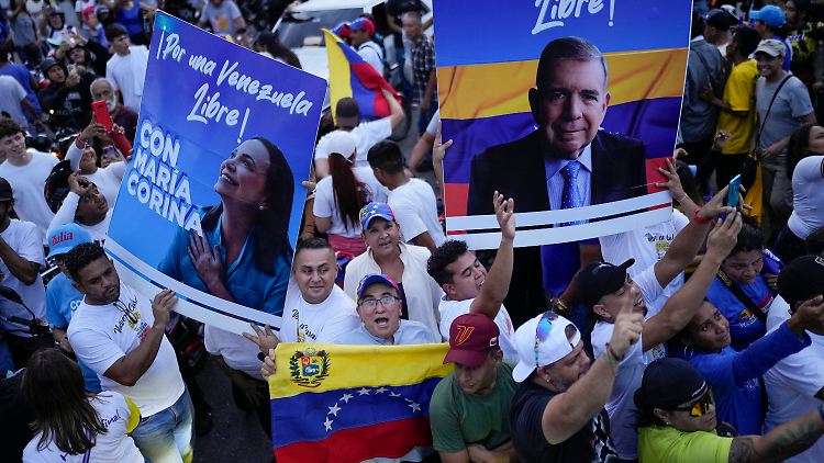 Nach den Präsidentschaftswahlen in Venezuela sehen sich beide Seiten als Sieger. 