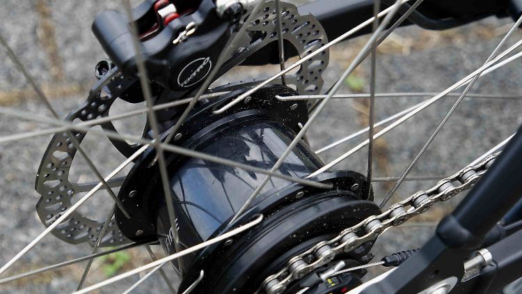 Eine Nabenschaltung, hier eine Alfine-8-Gang-Nabe von Shimano, ist eine vergleichsweise saubere Sache.