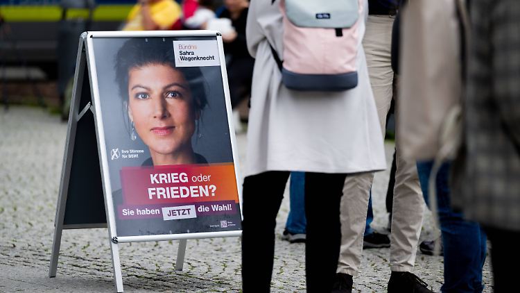 Zuständig sind die Länder nicht für Ukraine-Fragen, Wahlkampf wird trotzdem damit gemacht - nicht nur vom BSW.