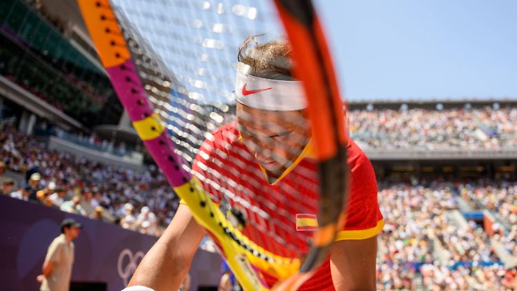 Das war's, in Malaga packt Rafael Nadal zum letzten Mal seine Tennistasche.
