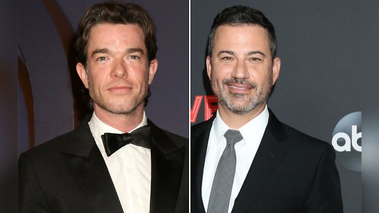 John Mulaney (l.) und Jimmy Kimmel haben keine Lust auf die Präsentation der Oscars 2025.