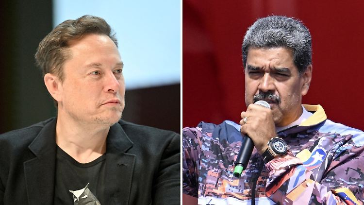 Tesla-Chef Elon Musk bezieht Stellung gegen Venezuelas Präsidenten Nicolas Maduro. 