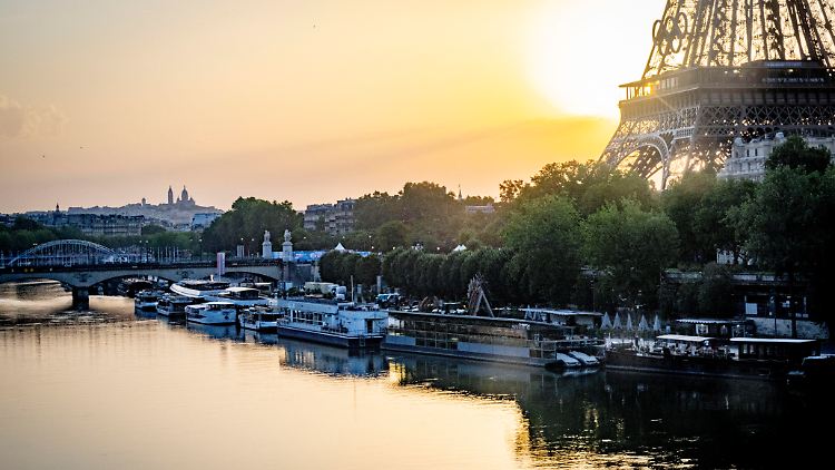 Von außen malerisch: die Seine in Paris.