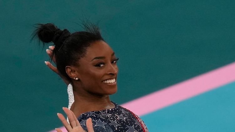Sie ist zurück - und wie: Simone Biles.