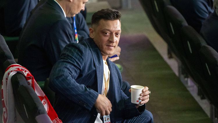 Mesut Özil besuchte die EM in Deutschland als Zuschauer.