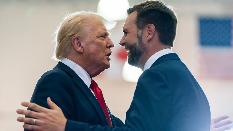 Trump verteidigt seinen Stellvertreter nur halbherzig.