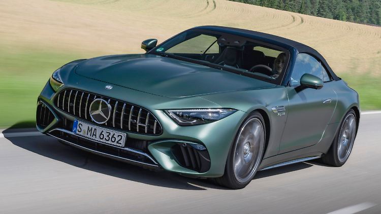 Der Roadster Mercedes-AMG SL 63 S E-Performance ist ab rund 224.000 Euro zu haben.
