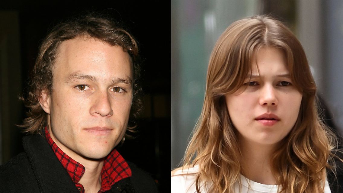Heath Ledger und Matilda.
