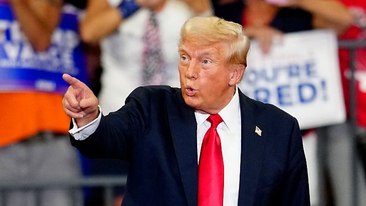  Hält sich für ein Genie: Donald Trump.