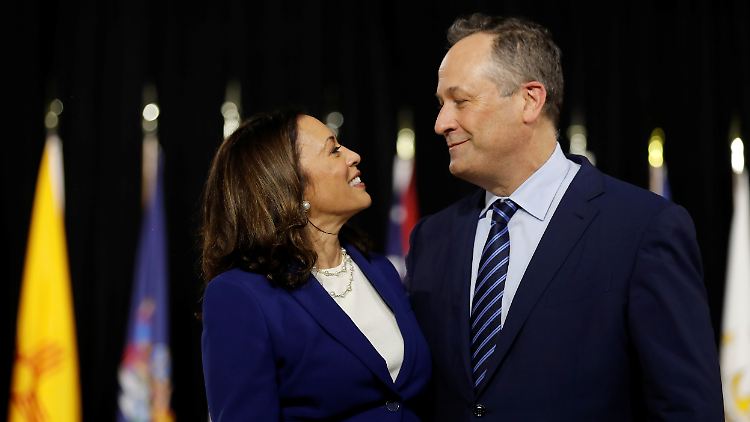 Harris und Emhoff kennen sich seit 2013.