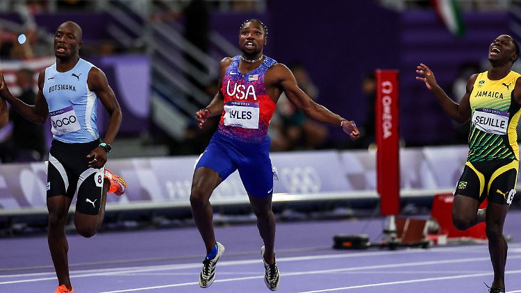 Noah Lyles ist der schnellste Mann der Welt.