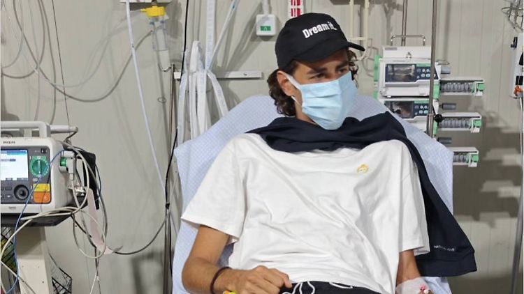 Tamberi musste zur Untersuchung in eine Klinik.