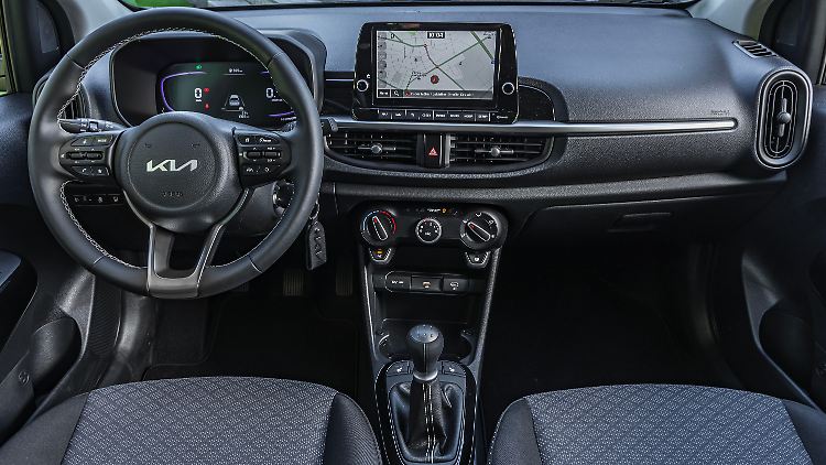 In den feineren Ausstattungsversionen verbreitet das aufgefrischte Picanto-Interieur sogar eine Prise Luxus.