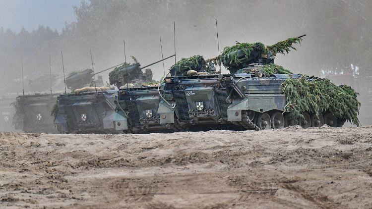Die Einheit der Bundeswehr ist vor allem zur Abschreckung Russlands gedacht.