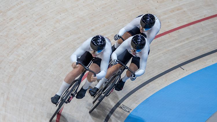 Das deutsche Trio holt Bronze.