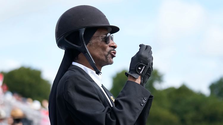 Auch fürs Reiten konnte Snoop Dogg sich begeistern.