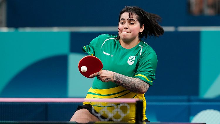 Bruna Alexandre feierte einen überraschenden Sieg gegen die Südkoreanerin Lee Eun Hye.