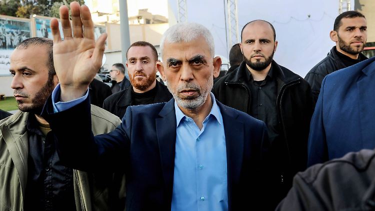 Israel sucht den Terroristen-Chef Sinwar seit Monaten im Tunnelnetz Gazas. 