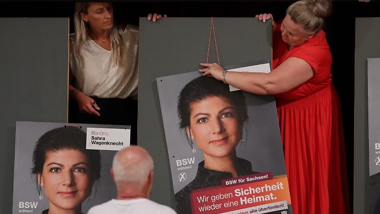 Das BSW - eine Partei mit den Positionen von Sahra Wagenknecht oder Wladimir Putin?