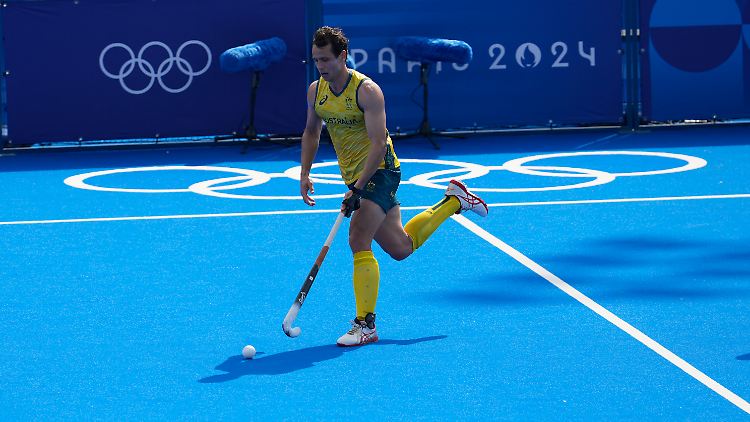 Tom Craig ist mit dem australischen Hockey-Team in Paris.