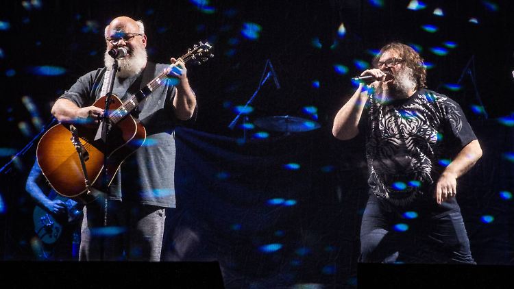Machen gerade eine Pause: Kyle Gass (l.) und Jack Black.