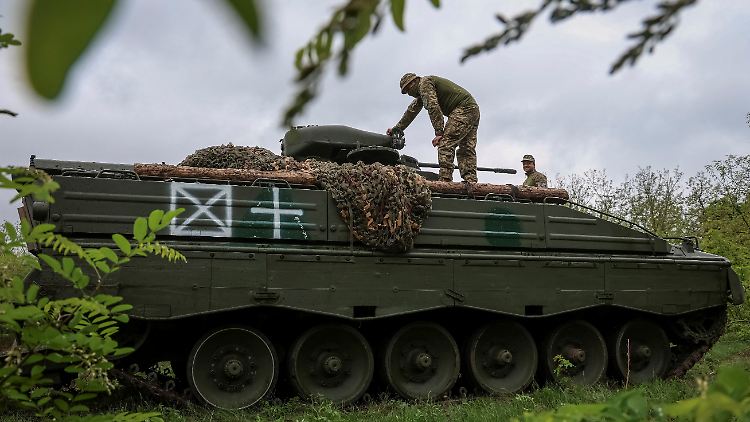 Der Einsatz deutscher Panzer wie dem Marder auf russischem Gebiet ist umstritten. 
