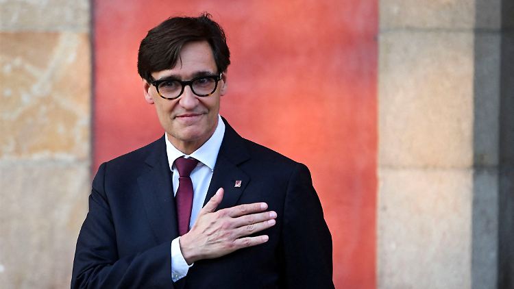 Er wird es als Regierungschef nicht leicht haben: Salvador Illa.