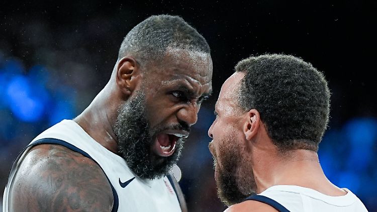 LeBron James und Steph Curry hatten Spaß am Rande der Katastrophe.