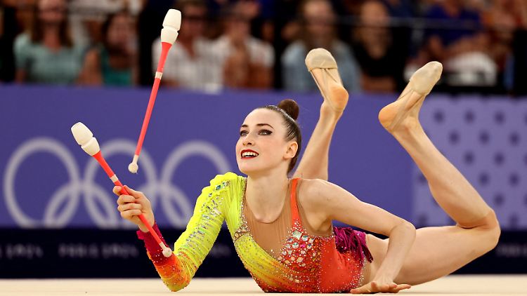 Darja Varfolomeev glänzte mit einer Supershow in der Qualifikation.