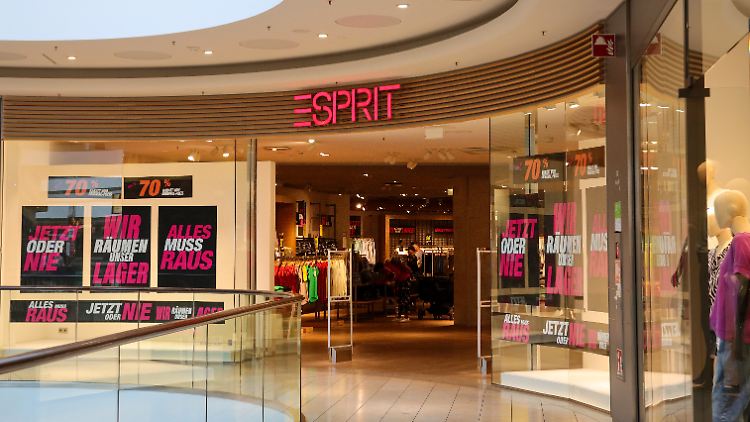 56 Filialen betreibt Esprit in Deutschland.