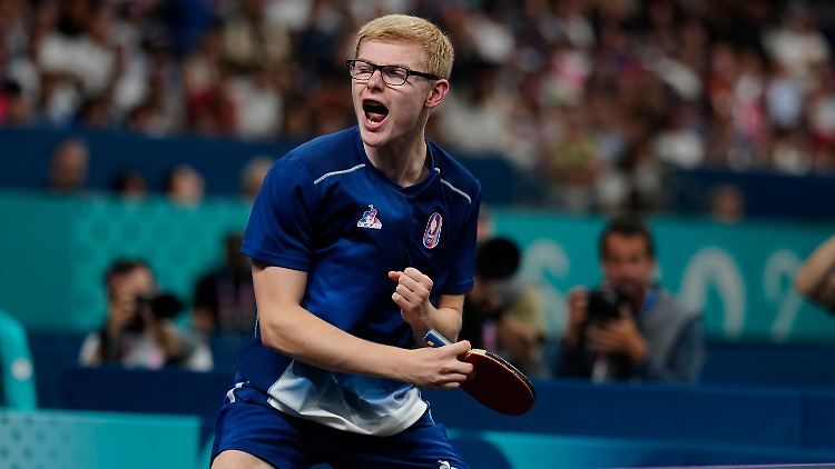 War bei den Olympischen Spielen die große Sensation: Tischtennis-Teenager Felix Lebrun.