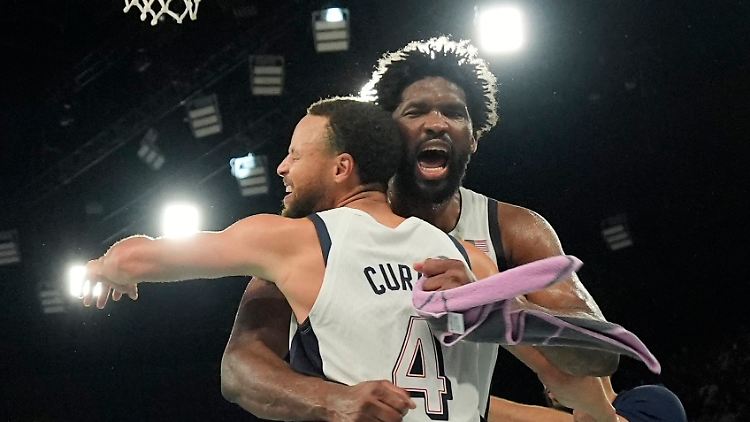 Joel Embiid wird immer mehr zum Faktor des US-Teams beim Basketball.