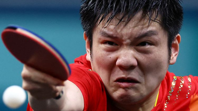 Fan Zhendong holt vier Mal Gold bei den Olympischen Spielen.