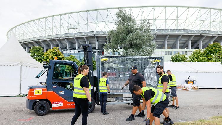 Knapp 200.000 Swift-Fans wurden im Ernst-Happe-Stadion in Wien erwartet.