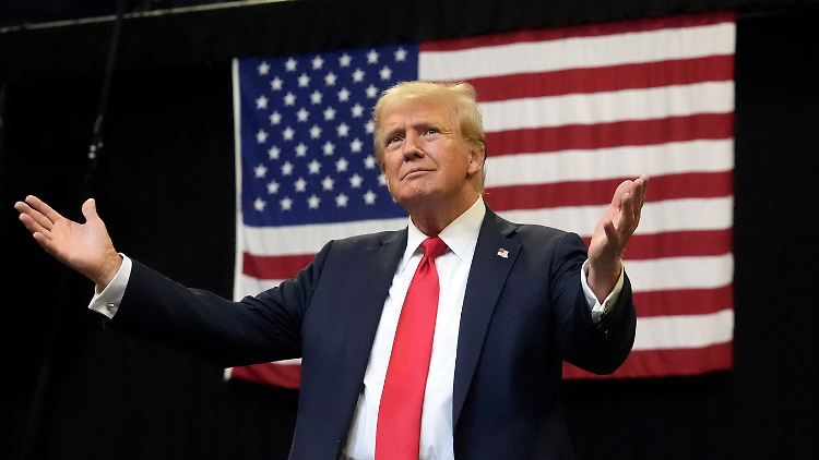 Behauptet steif und fest, mit Willie Brown im Hubschrauber gesessen zu haben: der republikanische Präsidentschaftskandidat Donald Trump.