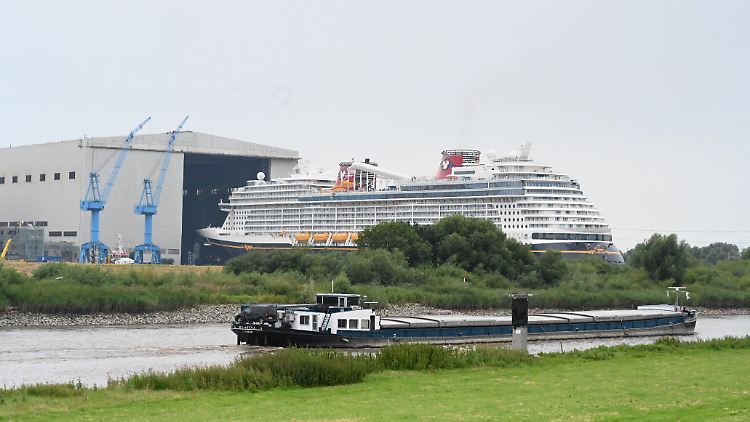 Rund 80 Prozent des Kaufpreises für ein Schiff erhält die Meyer erst bei der Auslieferung.