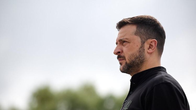 Wolodymyr Selenskyj zeigte sich in seiner abendlichen Ansprache siegessicher. 