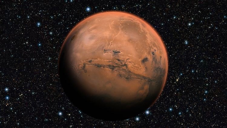 Der "Rote Planet" hat durch den Verlust seiner Atmosphäre jegliches Wasservorkommen an der Oberfläche verloren.
